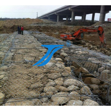 Boîte de Gabion en treillis métallique hexagonal galvanisé